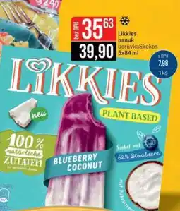 Jip Likkies nanuk borůvka+kokos 5x84 ml nabídka