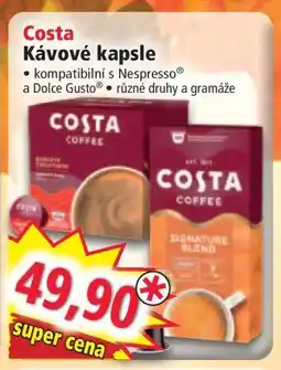 Norma COSTA Kávové kapsle nabídka
