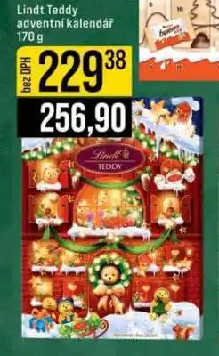 Jip LINDT TEDDY ADVENTNÍ KALENDÁŘ nabídka
