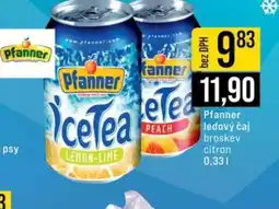 Jip Pfanner ledový čaj broskev citron nabídka
