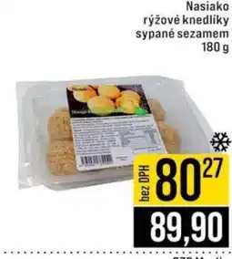 Jip Nasiako rýžové knedlíky sypané sezamem nabídka