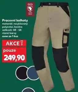 Kaufland PRACOVNÍ KALHOTY nabídka