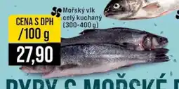 Jip Mořský vlk celý kuchaný nabídka