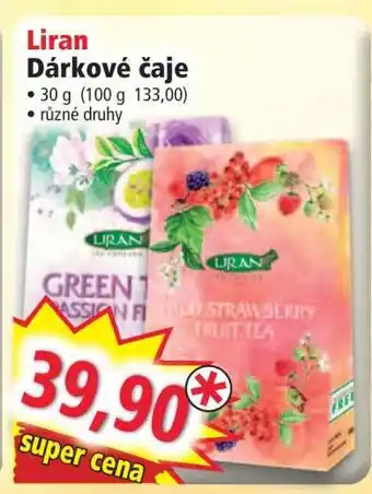 Liran Dárkové čaje