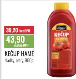 Ratio Kečup hamé sladký, ostrý nabídka