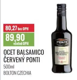 Ratio Ocet balsamico červený ponti nabídka