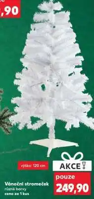 Kaufland Vánoční stromeček nabídka