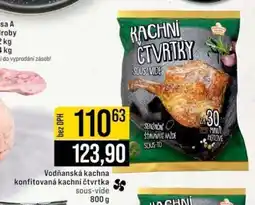 Jip Vodňanská kachna konfitovaná kachní čtvrtka nabídka