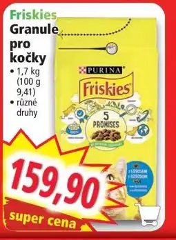 Norma Friskies nabídka