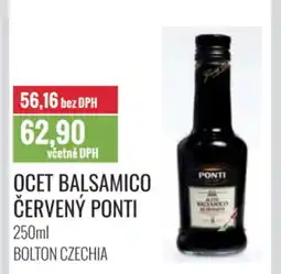 Ratio Ocet balsamico červený ponti nabídka