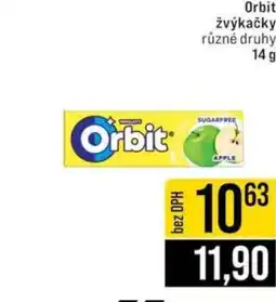 Jip Orbit žvýkačky nabídka