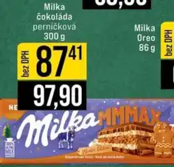 Jip Milka čokoláda perníčková nabídka