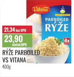 Ratio Rýže parboiled vs vitana nabídka