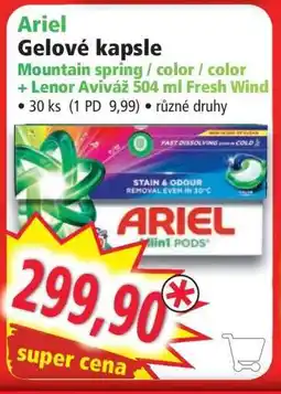 Norma Ariel gelové kapsle nabídka