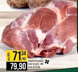Jip Vepřová plec bez kosti 4D cca 4,5 kg nabídka