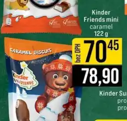 Jip Kinder Friends mini caramel nabídka