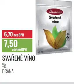 Ratio Deana Svařené víno nabídka