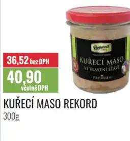 Ratio Kuřecí maso rekord nabídka