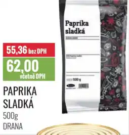 Ratio Paprika sladká nabídka
