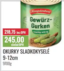 Ratio Okurky sladkokyselé 9-12 cm nabídka