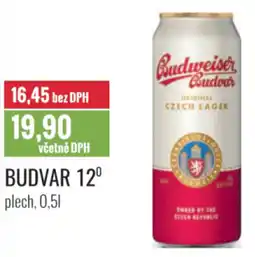 Ratio BUDVAR 12° plech nabídka