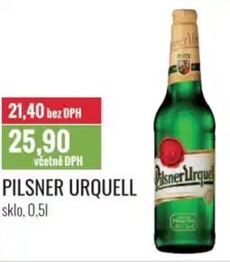 Ratio PILSNER URQUELL sklo nabídka