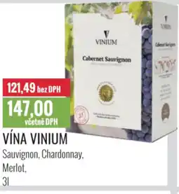 Ratio VÍNA VINIUM nabídka