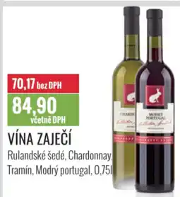 Ratio Vína zaječí nabídka