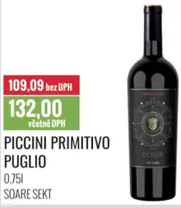 Ratio Piccini primitivo puglio nabídka