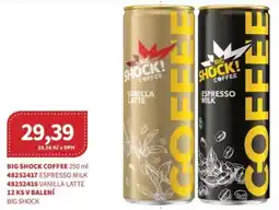 Kubík potraviny Big shock coffee nabídka
