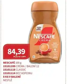 Kubík potraviny NESCAFÉ nabídka