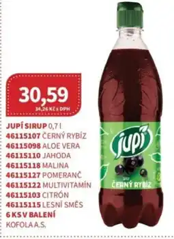 Kubík potraviny Jupí sirup nabídka