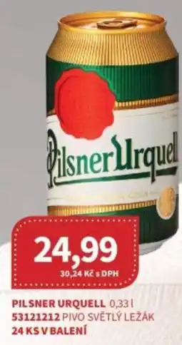 Kubík potraviny Pilsner urquell nabídka