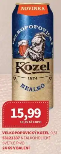 Kubík potraviny Velkopopovický kozel nabídka