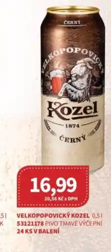 Kubík potraviny Velkopopovický kozel nabídka