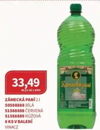 Kubík potraviny Zámecká paní nabídka