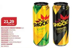 Kubík potraviny Big shock energy drink nabídka