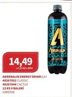 Kubík potraviny Adrenalin energy drink nabídka