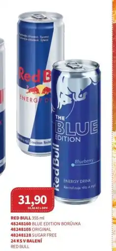 Kubík potraviny RED BULL nabídka