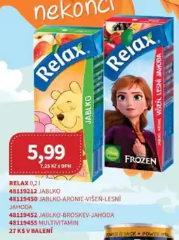 Kubík potraviny RELAX nabídka