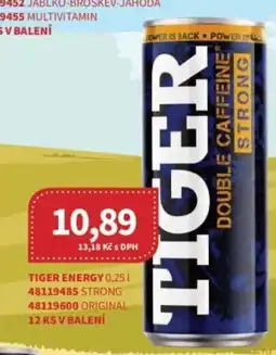 Kubík potraviny TIGER ENERGY nabídka