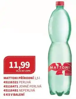 Kubík potraviny Mattoni přírodní nabídka