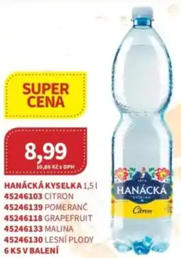 Kubík potraviny Hanácká kyselka nabídka