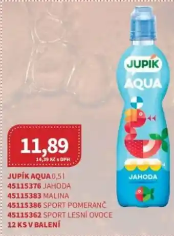 Kubík potraviny Jupík aqua nabídka