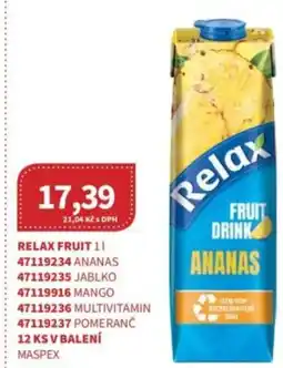 Kubík potraviny Relax fruit nabídka
