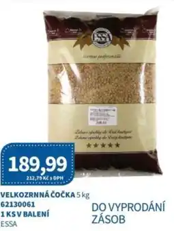 Kubík potraviny Velkozrnná čočka nabídka