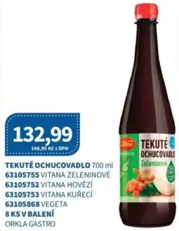 Kubík potraviny Tekuté ochucovadlo nabídka