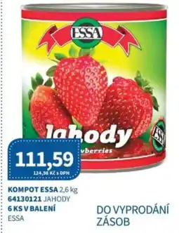 Kubík potraviny Kompot essa nabídka