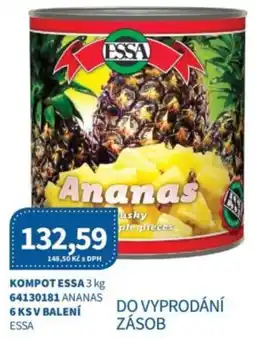 Kubík potraviny Kompot essa nabídka