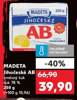 Kaufland MADETA Jihočeské AB nabídka